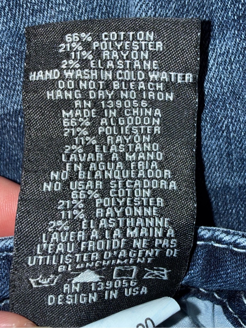 Grace in LA stretch bootcut jeans with embellishments embroidery women’s sz 28 - Picture 15 of 15